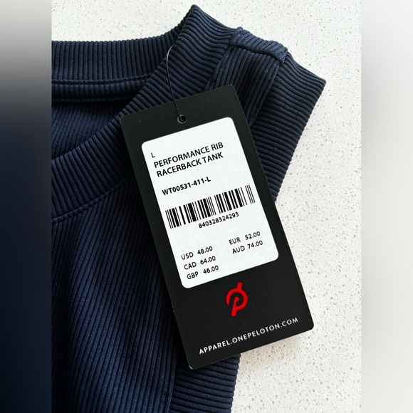 Peloton Performance Rib Racerback Tank - Picture 6 of 7